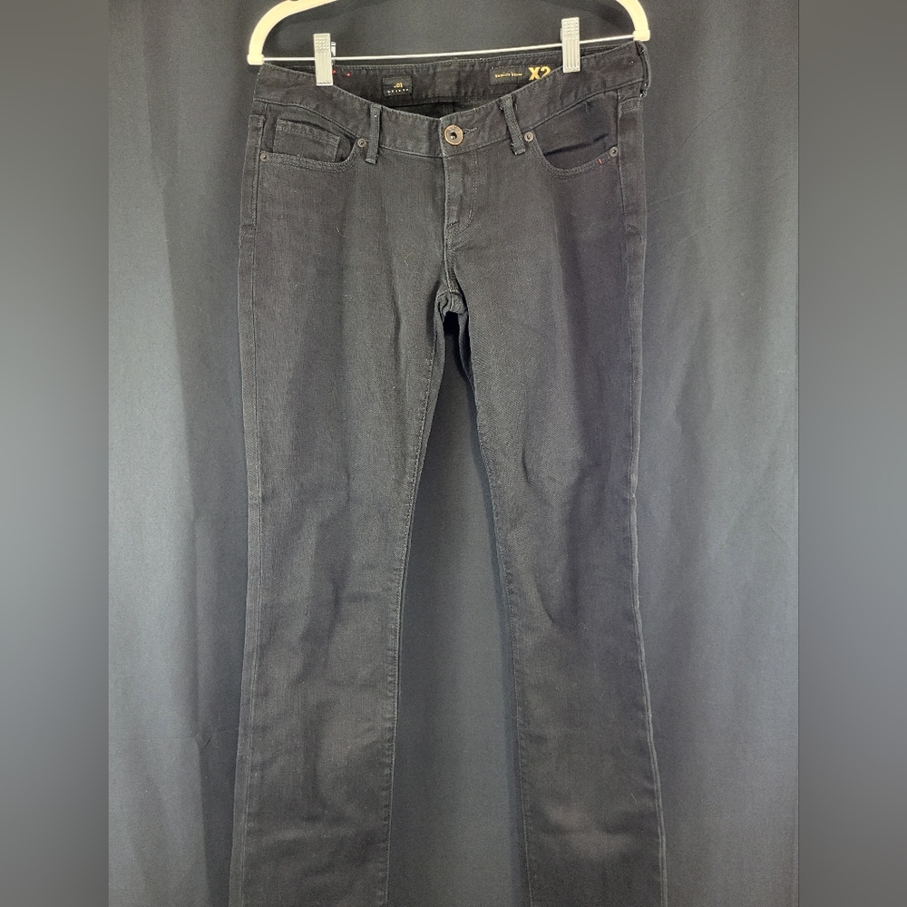 Quality Denim X2 Black Straight Leg Jeans 8L